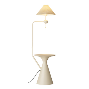 法式奶油风落地灯客厅卧室沙发旁边几高级感氛围现代简约床头台灯