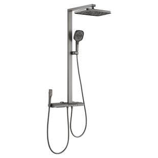 【政府补贴】安华卫浴花洒套装浴室59铜主体数显恒温淋浴花洒R9