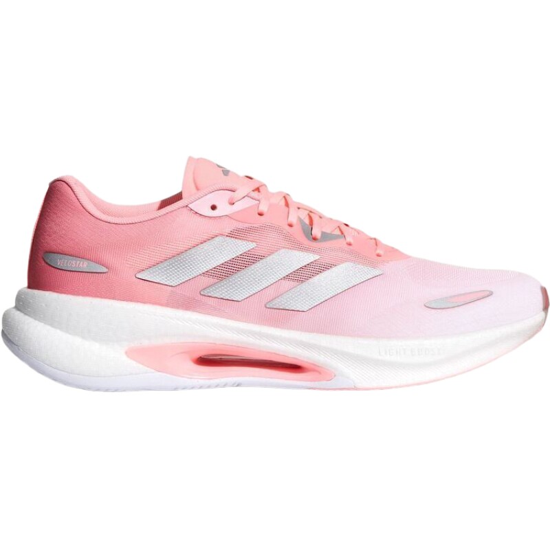 adidas阿迪达斯女鞋「驰步」透湿排汗缓震回弹跑步运动鞋KJ2763