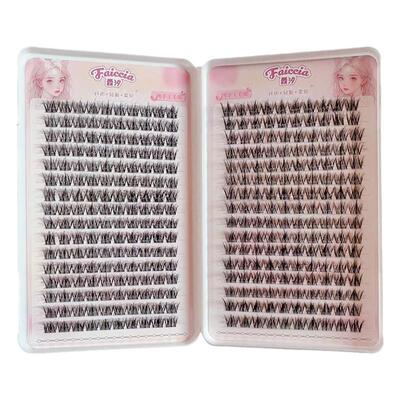 5D水貂绒三部曲睫毛书！FAICCIA霏汐假睫毛凌乱自然仿真蓬松感