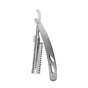 舒利克削发刀剃头刀老式手动刮胡刀剃须刀理发剃刀刮脸刀送10刀片