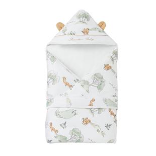 【新品】全棉时代婴儿包被秋冬季加厚款可脱胆初生宝宝纯棉抱被