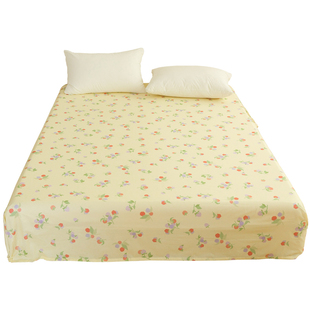 春日蛋糕 可爱奶油系全棉床单纯棉床笠单双人床学生宿舍被单定制