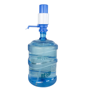 大号怡宝专用手压式压水器硅胶长管手动桶装水6L12.8L18.9L泵水器