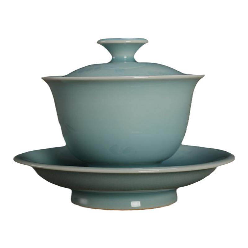功夫泡茶器龙泉青瓷纯手工