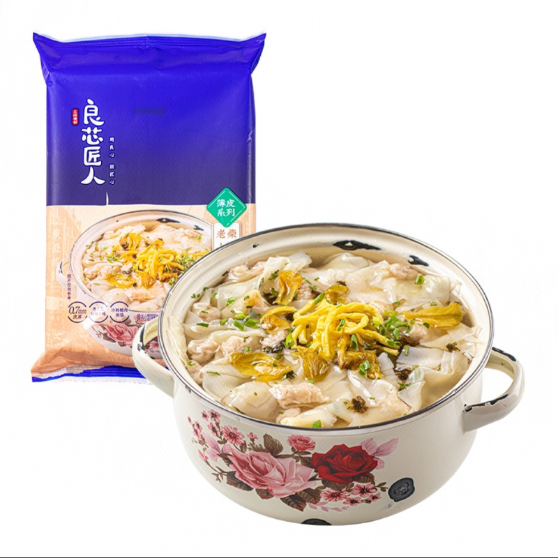 良芯匠人上海风味柴爿小馄饨马蹄鲜肉荠菜猪肉三鲜抄手速食半成品