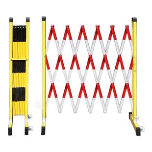 现货玻璃钢伸缩围栏可移动式隔离道路管式遮拦施工防护栏学校围挡
