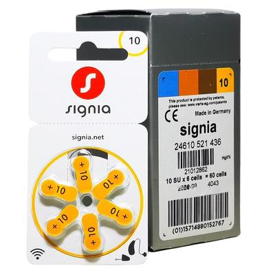 signia西嘉电池S10助听器专用