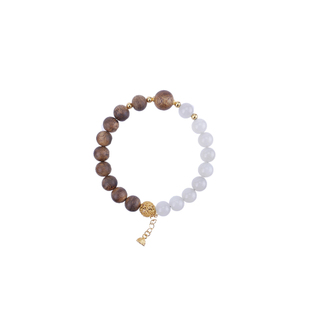 沉香手串天然和田玉叠戴巨好看的手链女士盘玩本命年女礼物饰品