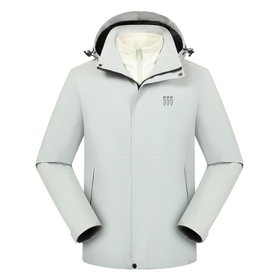 新款别克三合一冲锋衣定制印logo