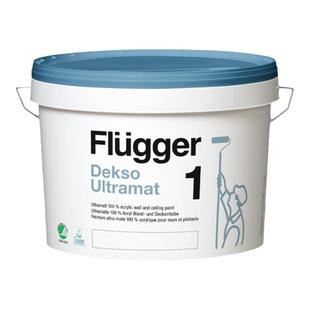 福乐阁Flugger原装进口Dekso1墙面漆内墙室内北欧环保水性整屋刷