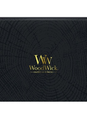 woodwick空礼盒礼袋手提袋赠礼 适合ww壁炉款/中杯/小杯香薰蜡烛
