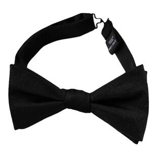 高级定制真丝男士商务正装结婚晚宴婚礼主持仿手打酒红黑色领结