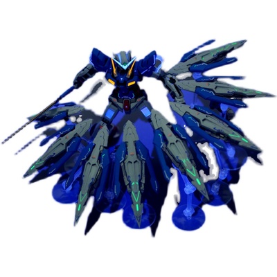 万代拼装模型能天使高达