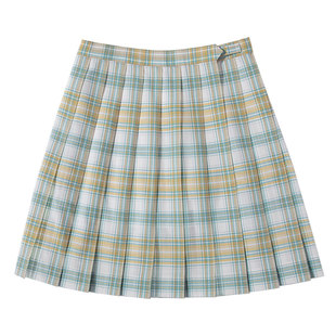 中牌制服馆 木樨格裙JK制服半身裙日系清新甜美百褶裙短裙秋冬款