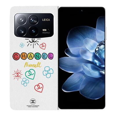 小米Mix Fold4全包背膜小米新款折叠屏mixfold4素皮保护膜防摔mixfold3个性后膜边框膜fold2中轴教练膜定制3M