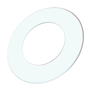 钢化玻璃火锅园圆桌子餐桌专用地锅鸡铁锅炖柴火灶开孔旋转盘空心