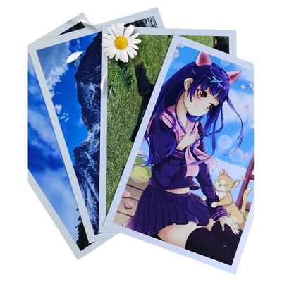 颖蝶明信片定制几十种纸张可选