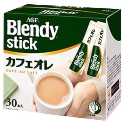 日本进口三合一速溶咖啡拿铁牛奶