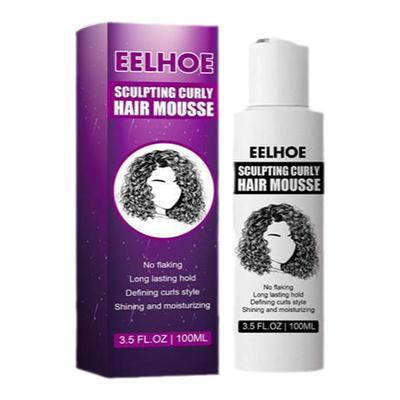 Hair Styling Cream Moisturizing Curly Elastin Hair Care No-w