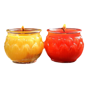 酥油灯家用供佛灯供奉菩萨供灯长明灯蜡烛植物油灯苏油灯佛堂用品