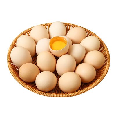 当日现捡现发农家散养生态五谷喂养鲜鸡蛋40g+