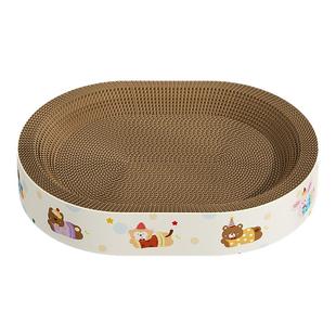 猫抓板猫窝一体耐抓耐磨不掉屑瓦楞纸抓盆磨爪猫抓窝猫咪用品大全