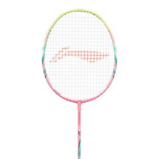 正品李宁羽毛球拍风暴WS72\74全碳素超轻球拍进阶型高弹专业单拍