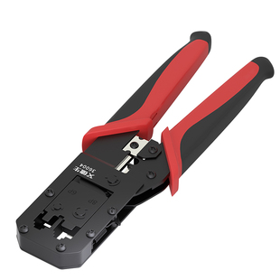 艾德生专业级网线钳家用网钳子水晶头压线钳子网络工具套装超五6六类7七类多功能接头网钳6P8P刀片剥剪夹线刀