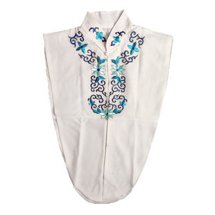 戏曲假领子戏剧京剧越剧绣花小领花旦女对披衬领古装舞台演出品