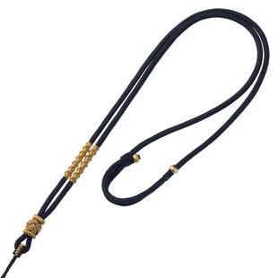 绳子黄金吊坠挂绳项链绳八宝罗盘挂绳吊坠绳平安扣编绳挂绳编织绳