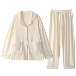 德绒睡衣女秋冬2025新款加绒加厚保暖磨毛女士家居服套装可外穿冬