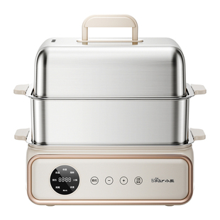 小熊电蒸锅不锈钢多功能家用蒸烤箱全自动蒸炖锅蒸汽锅早餐机