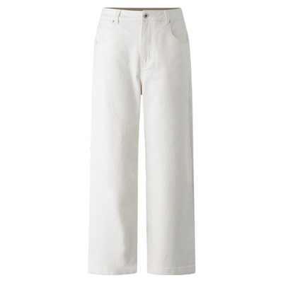 swx studio 哈伦白牛 万能搭配经典休闲四季款百搭牛仔裤1136A