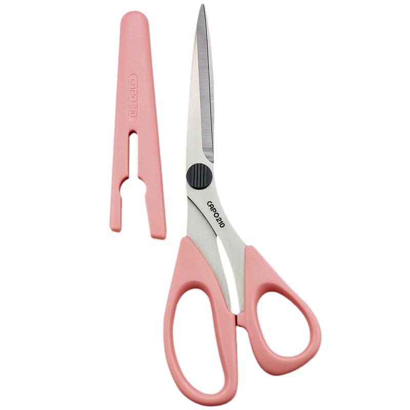 日本进口可乐Clover安全便携裁布剪刀轻便服装剪手工拼布设计用剪