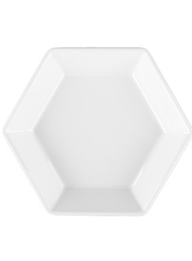 丰美餐具纯白色塑料盘