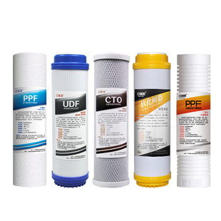 10寸PP棉滤芯 PPF心 直饮水过滤棉阻挡泥沙 净水器纯水机通用正品