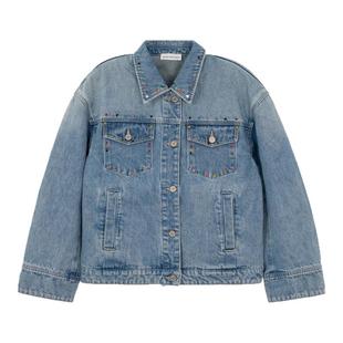 SHORT SENTENCE/短句女士时尚水洗牛仔外套上衣银泰百货301574