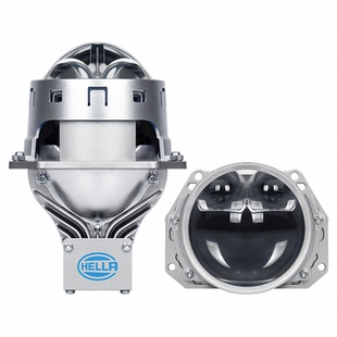 HELLA海拉7双直射led激光大灯led双光透镜车灯升级矩阵照射1000米