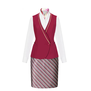 空姐制服高端空乘职业装女酒店经理物业客服珠宝店工作服套装