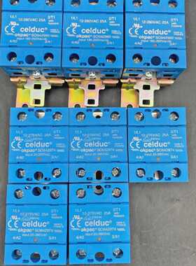 Set Von 8 CELDUC Okpac SO842974 12275VAC Relais A Semi Fahre