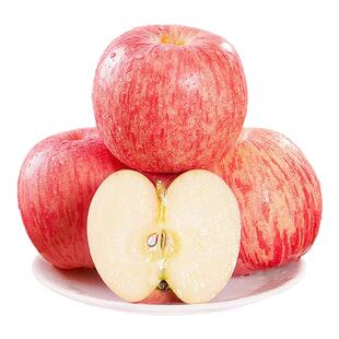 当年新摘正宗烟台一级红富士苹果新鲜水果脆甜山东栖霞红富士苹果