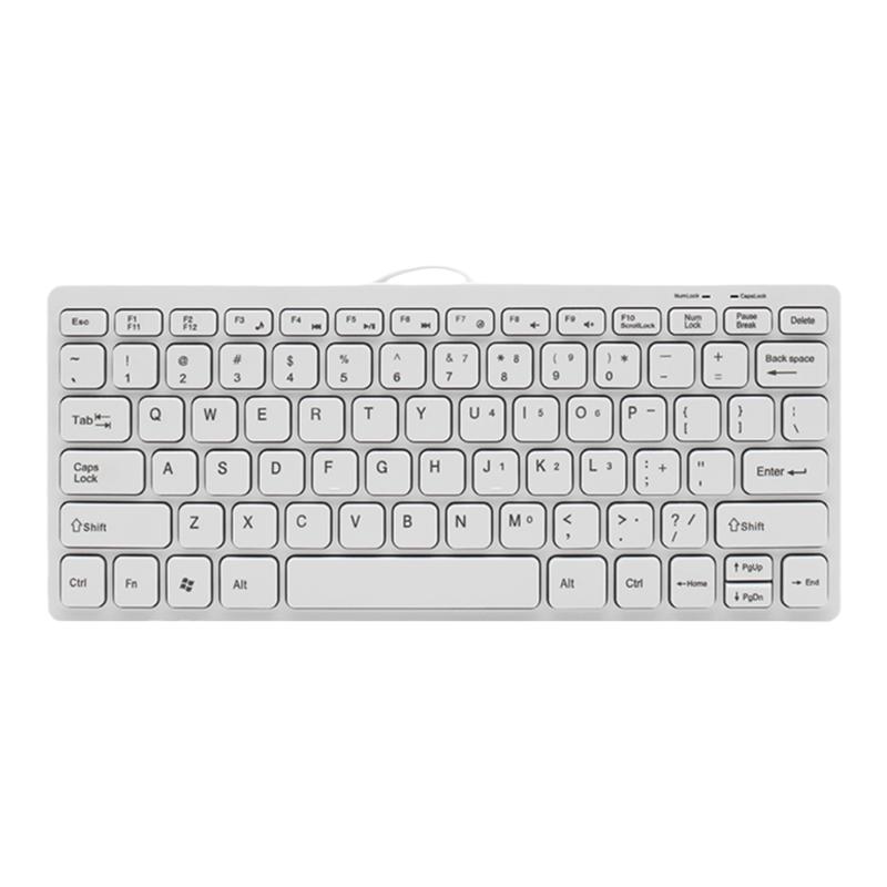 研龙HST-X02小键盘 塑料键盘 工业键盘 78键 轻便 嵌入/桌面均可