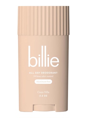 Billie-椰香香草檀香腋下除臭棒 24小时抑味温和滋养无铝无小苏打