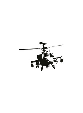 tlp镂空车贴阿帕奇夜鹰空军载具