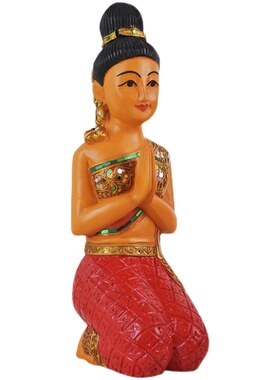 泰国迎宾摆件实木玄关东南亚