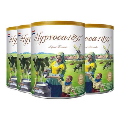海普诺凯1897未来版1段900g*4罐进口HMO乳铁蛋白配方婴儿奶粉预售