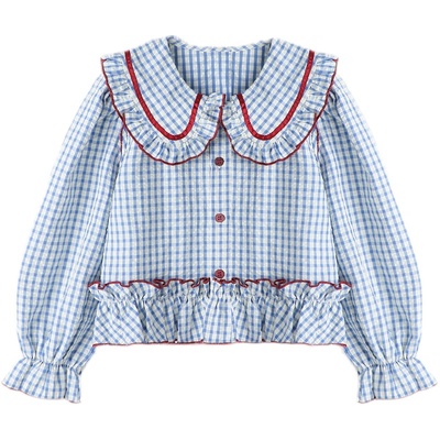 春季新款儿童洋气宝宝衬衫