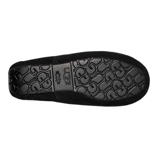 UGG男鞋棉鞋豆豆鞋乐福鞋Ascot羊毛加厚保暖翻毛皮一脚蹬驾车冬季