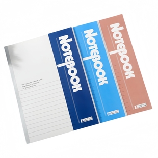 青联a4笔记本子批发A5记事本办公商务软抄本B5学生作业本文具练习本韩国小清新日记本软面抄简约会议记录本